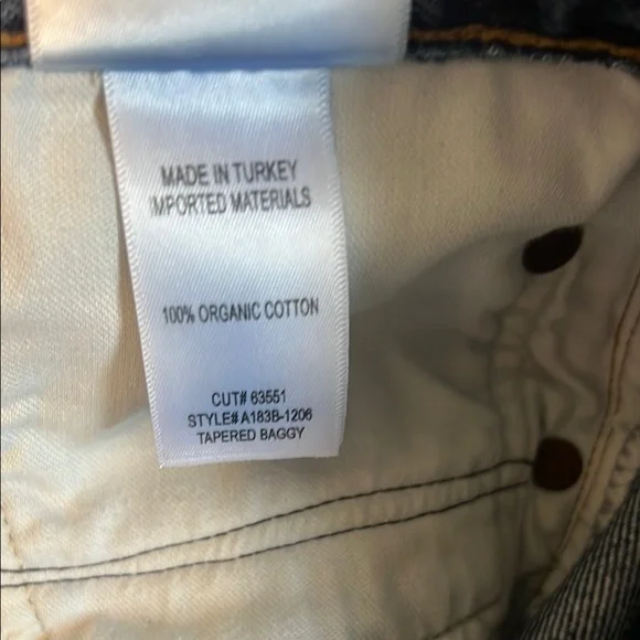 Agolde Blue Barrel Jeans 31 Tapered Baggy fit - Picture 6 of 6